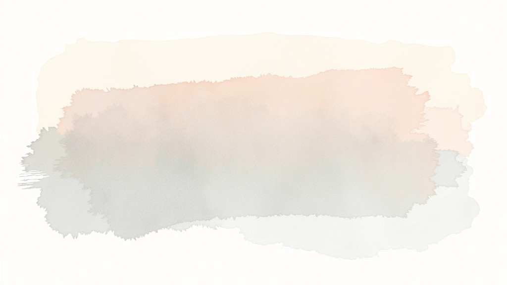 Papierstruktur und Aquarell-Hintergrund mit feinen Details und organischen Kanten